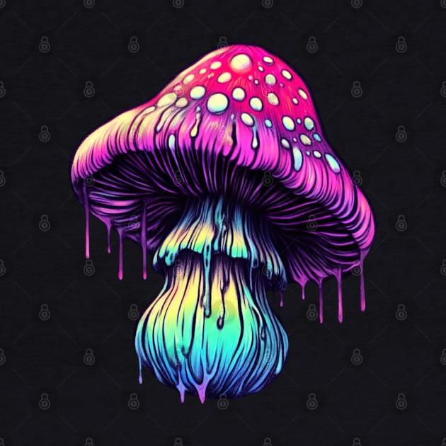 Trippy mushroom pastel goth by Evgmerk